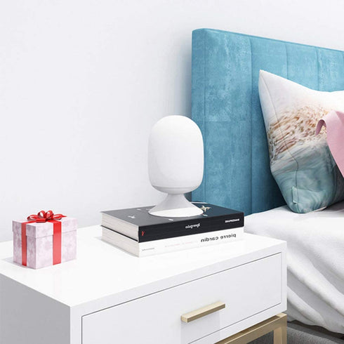 LEDMOMO Anti-Shock LED Table Lamp, Silicone Reading Night Light, Bedside Table Lamp for Bedroom Living Room Office Home Nursery Baby Room Desktop