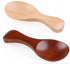 Salt and Pepper Bowls, Salt Keeper with Swivel Lid and Magnet to Keep Dry, Bamboo Salt Cellar with Two Spoons, Two Deep Compartments for Counter