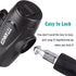 Titanker Bike Lock, Bike Locks Cable Lock Coiled Secure Keys Bike Cable Lock with Mounting Bracket, 1/2 Inch Diameter