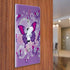 WIRESTER Single Gang Toggle Light Switch Plate/Wall Plate Cover - Pink Purple Butterfly