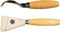 Morakniv 163 Double-Edged Stainless Steel Hook Knife With Leather Sheath For Wood Carving