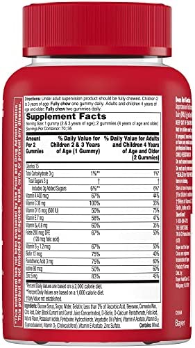 Flinstones Flintstones Complete Gummies Kids Vitamin, Just Reds, Cherry, 70 Count