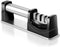 Professional Knife Sharpener - Kitchen 3 Stage Knife Sharpener, Diamond, Tungsten Steel and Ceramic Rod, Safe and Easy to Use