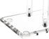 Okllen 2 Pack 2 Tier Acrylic Bracelet Holder, T-bar Clear Jewelry Display Stand, Necklace Storage Tower Jewelry Hanging Organizer for Bangle, Watch, Pendant, Headband Scrunchy, 9.5" W x 10" H
