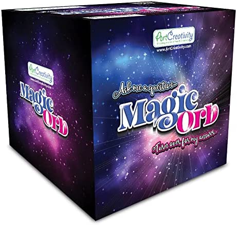 ArtCreativity Fortune Telling Magical Ball, Magic Fortune Teller Orb for Kids, Classic Question Answer Novelty Game for Indoor Fun, Best Birthday Gift for Boys and Girls