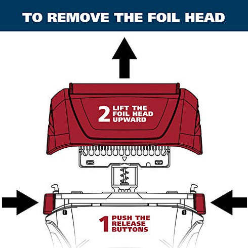 Wahl Yellow Lifeproof Shaver Replacement Foils, Cutters and Head for 7061 Series - Model 7045-100