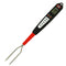 Digital Meat Thermometer Fork for Grilling and Barbecue Very Fast Read with Electronic Ready Alarm Quick Accurate Temperature for Any Grilled Food, Steak, Pork, Chicken on Patio or Outside Kitchen