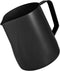 Dianoo Milk Frothing Pitcher, Steaming Pitcher, Espresso Milk Frothing Pitcher Stainless Steel, Coffee Jug, Latte Art Cup 600 ml Black