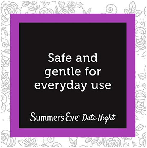 Summer's Eve Date Night Feminine Cleansing Wipes Pre/Post-Intimacy Cleansing, 16 Count