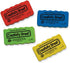 Creativity Street Magnetic Chalk and Whiteboard Erasers, 4-Pack (AC2083)