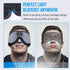 MUSICOZY Sleep Headphones 3D Bluetooth 5.2 Headband Sleeping Headphones, Wireless Music Eye Sleep Mask Earbuds for Side Sleepers Cool Tech Gadgets Unique Gifts, Built-in Ultra Soft Thin Speakers