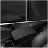 INTGET Car Center Console Armrest Cover for Subaru Forester Accessories 2019 2020 2021 2022 2023 Leather Middle Arm Rest Box Lid Cover Seat Pad Protector(Black)
