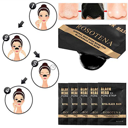 CCbeauty 10-Pack Collagen Crystal Lip Mask Eye Mask Nose Blackhead Mask Care Gel MIX Package