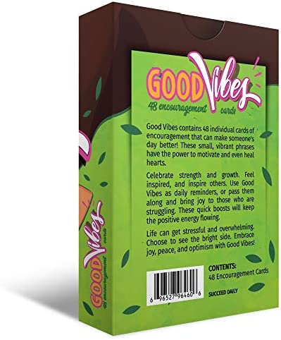 Affirmation Cards For Women Encouragement Cards 48 | Inspirational Gifts For Women and Men | Happy Motivational Inspirational Messages | Bloom Into Joy With Mini Quote Note Cards Just Because I Love You | Fun Notes Size 2" x 3"