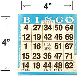 American Games 1on Blue Bingo Paper (500 Sheets)