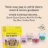 Bocce's Bakery Oven Baked Bac'n Nutty Treats for Dogs, Wheat-Free Everyday Dog Treats, Made with Real Ingredients, Baked in The USA, All-Natural Soft & Chewy Cookies, PB & Bacon Recipe, 6 oz
