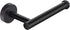 Kulemax Matte Black Toilet Paper Holder, Premium Bathroom Toilet Paper Holder Wall Mount, Stainless Steel Tissue Roll Holder for Bathroom Kitchen Washroom, 5 Inch SUS 304 Toilet Paper Roll Holder