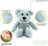 Thermal-Aid Zoo Microwavable Stuffed Animal - Plush Toy and Hot Cold Pack - Buckley The Blue Bear
