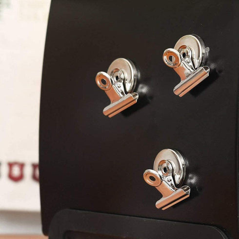 GRTARD Magnetic Clips 60 Pack Fridge Magnets Clips Magnetic Hooks Clips, Strong Refrigerator Magnets Clips, Whiteboard Magnetic Clips, 1.2 Inch (Silver)€¦