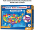 United States Puzzle for Kids - 70 Piece - USA Map Puzzle 50 States with Capitals - Childrens Jigsaw Geography Puzzles for Kids Ages 4-8, 5, 6, 7, 8-10 Year Olds - US Puzzle Maps for Kids Learning