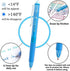 Vanstek 22 Colors Retractable Erasable Gel Pens Clicker, Fine Point(0.7), Make Mistakes Disappear, Premium Comfort Grip for Drawing Writing Planner and Crossword Puzzles
