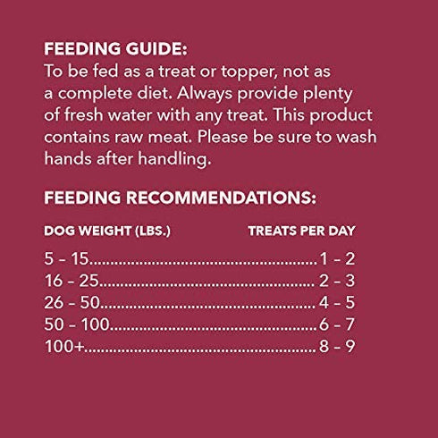 Amazon Brand - Wag Freeze-Dried Raw Single Ingredient Dog Treats Beef, 3.3oz