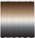 Ambesonne Ombre Shower Curtain, Pattern Color Transition Effect Abstract Modern Art Inspired Arrangement Gradient, Cloth Fabric Bathroom Decor Set with Hooks, 69" W x 70" L, Brown Grey