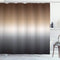 Ambesonne Ombre Shower Curtain, Pattern Color Transition Effect Abstract Modern Art Inspired Arrangement Gradient, Cloth Fabric Bathroom Decor Set with Hooks, 69" W x 70" L, Brown Grey
