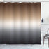 Ambesonne Ombre Shower Curtain, Pattern Color Transition Effect Abstract Modern Art Inspired Arrangement Gradient, Cloth Fabric Bathroom Decor Set with Hooks, 69" W x 70" L, Brown Grey