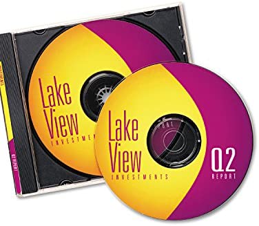 Avery CD Labels, Matte White, 40 Disc Labels and 80 Spine Labels (8692),4.5/8 Inches