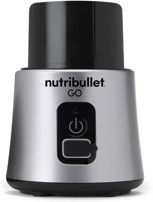 nutribullet GO Portable Blender for Shakes and Smoothies, 13 Ounces, 70 Watts, Silver, NB50300S