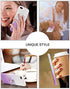 BENTOBEN iPhone 8 Plus Case, iPhone 7 Plus Case, Sparkly Glitter Slim Phone Case with 360° Ring Holder Kickstand Car Mount Supported Dual Layer Protective Cover for iPhone 8 Plus/iPhone 7 Plus, Purple