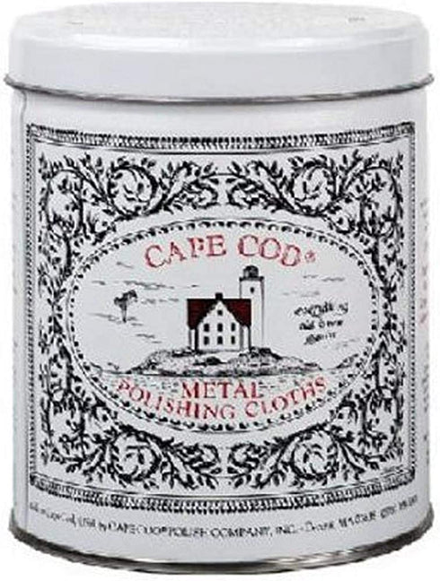 Cape Cod Polish Co. Metal Polishing Cloths Tin