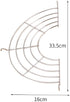 Oil Strainers Shelfs for Frying Pan, Stainless Steel Kitchen Wok Frying Pan Shelfs Food Cooling Rack(Large)