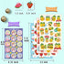 HORIECHALY Scratch and Sniff Stickers, 85 Sheets with 17 Different Scents. More 320 Designs as Rewards, Christmas Gifts, Decorations, Games for Children, Teachers, Parents, etc.