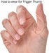 Oval-8 Finger Splint Graduated Set - Sizes 8, 9, 10