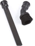 WORKSHOP Wet/Dry Vacs Vacuum Accessories WS16012A Dual-Fit Crevice Tool/Dusting Brush Shop Vacuum Attachments For Use With Shop Vacuum 1-1/4 and 1-7/8-Inch Hose , Black