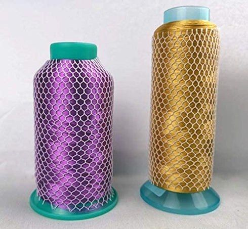 20 Yards Thread Net Spool Saver for Different Sizes of Embroidery Sewing Quilting and Serger Thread Spools/Cones - Cut into Any Length