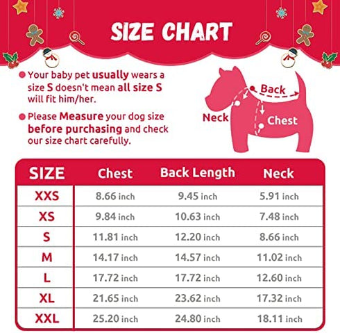 DOGGYZSTYLE Dog Cat Ugly Christmas Sweater Boy Girl Xmas Pet Clothes Holiday Puppy Costume New Year Gifts for Small Medium Large Dogs Outfits (XXS, Grey Elf)