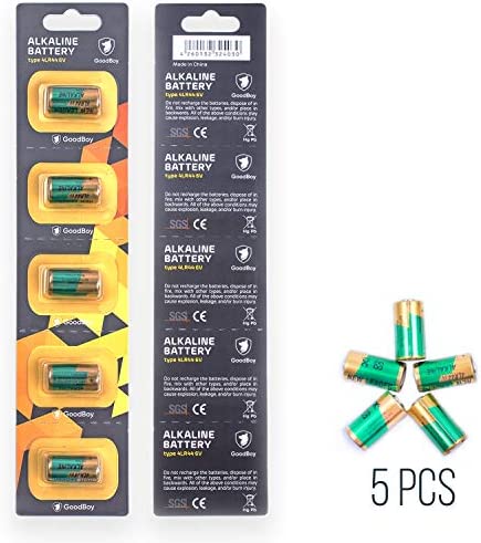 Bark Collar Batteries by GoodBoy 5-Pack 6V Alkaline Battery 4LR44 (Also Known as PX28A, A544, K28A, V34PX)