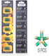 Bark Collar Batteries by GoodBoy 5-Pack 6V Alkaline Battery 4LR44 (Also Known as PX28A, A544, K28A, V34PX)
