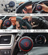 Fouring BL Adjustable Steering Wheel Knob Spinner - Universal Non-Slip Fit, ABS & Silicone Matte Finish Suicide Knob with Metal Ball Bearing & Easy Installation-Suitable for Cars, Trucks etc