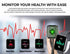feifuns Smart Watch Answer Make Call, Smartwatch for Android iOS Phones with Call Text, Life Water-Resistant Heart Rate Blood Pressure SpO2 Pedometer Sleep Tracker Smart Watch for Women Men (Pink)
