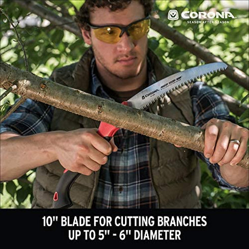 Corona RS 7265D RazorTOOTH Folding Pruning Saw, 10-Inch