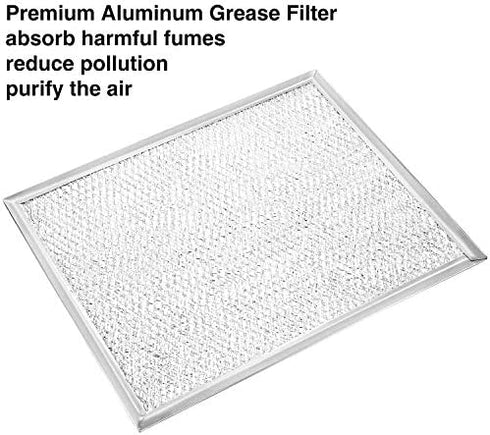 4 Pack Aluminum Range Hood Grease Filter Replacement Filter Compatible with Broan BP29, 10-1/2 x 8-3/4 x 3/32 Inch