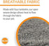 K&H Pet Products Small Animal Heated Pad Deluxe Replacement Cover (Heated Pad Sold Separately) Gray 9 X 12 Inches
