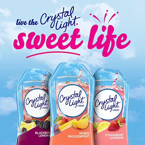 Crystal Light Liquid Mango Passionfruit Drink Mix, 1.62 fl oz Bottle