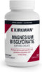 Kirkman - Magnesium Glycinate Buffered Chelate - 180 Capsules - Relaxes Nerves & Muscles - Promotes Restful Sleep - Hypoallergenic
