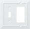 Franklin Brass W35246-PW-C Classic Architecture Switch/Decorator Wall Plate/Switch Plate/Cover, White