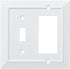 Franklin Brass W35246-PW-C Classic Architecture Switch/Decorator Wall Plate/Switch Plate/Cover, White